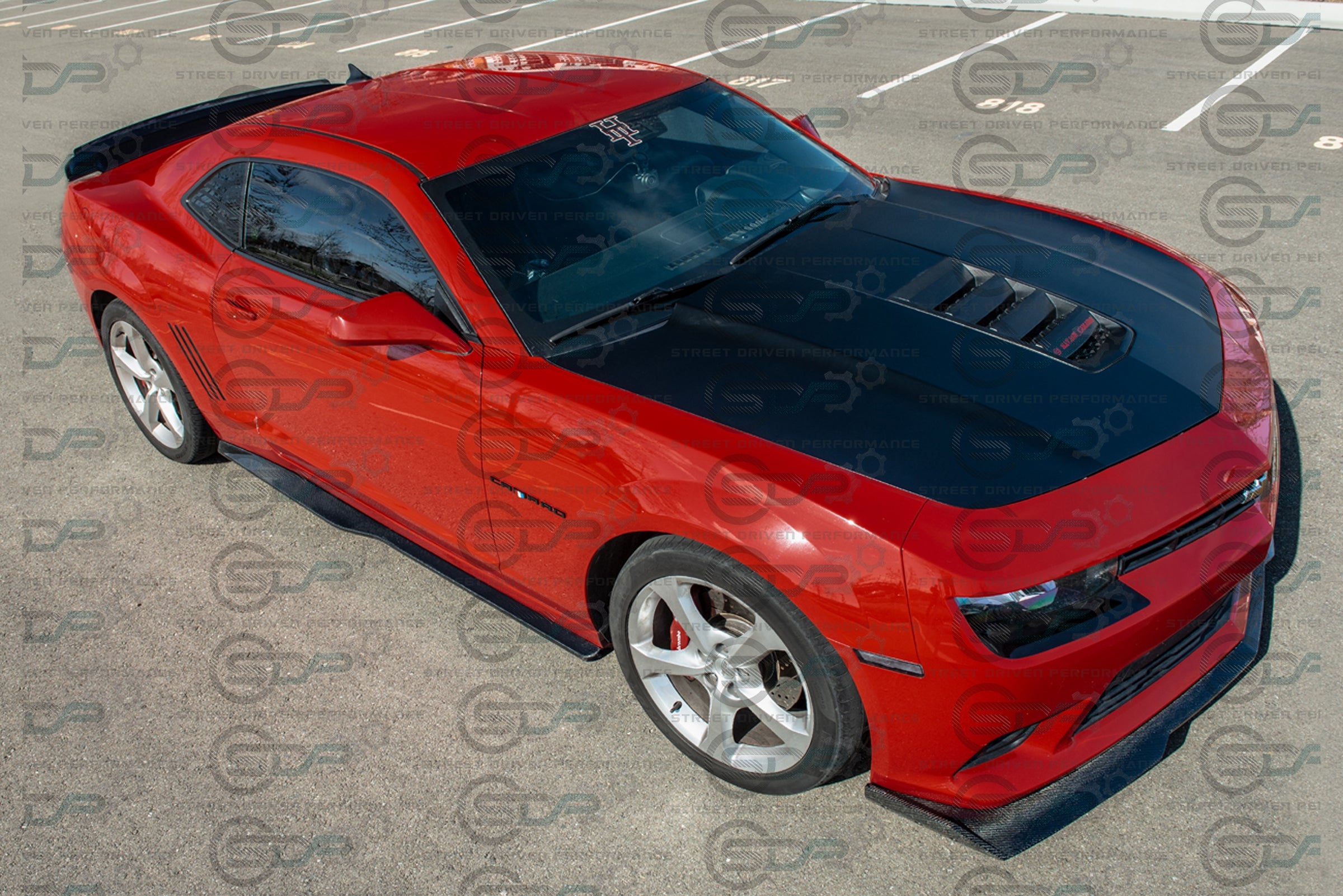 2010-2015 5TH GEN CAMARO PERFORMANCE TRACK PACKAGE SIDE SKIRTS ROCKER PANEL GROUND EFFECTS